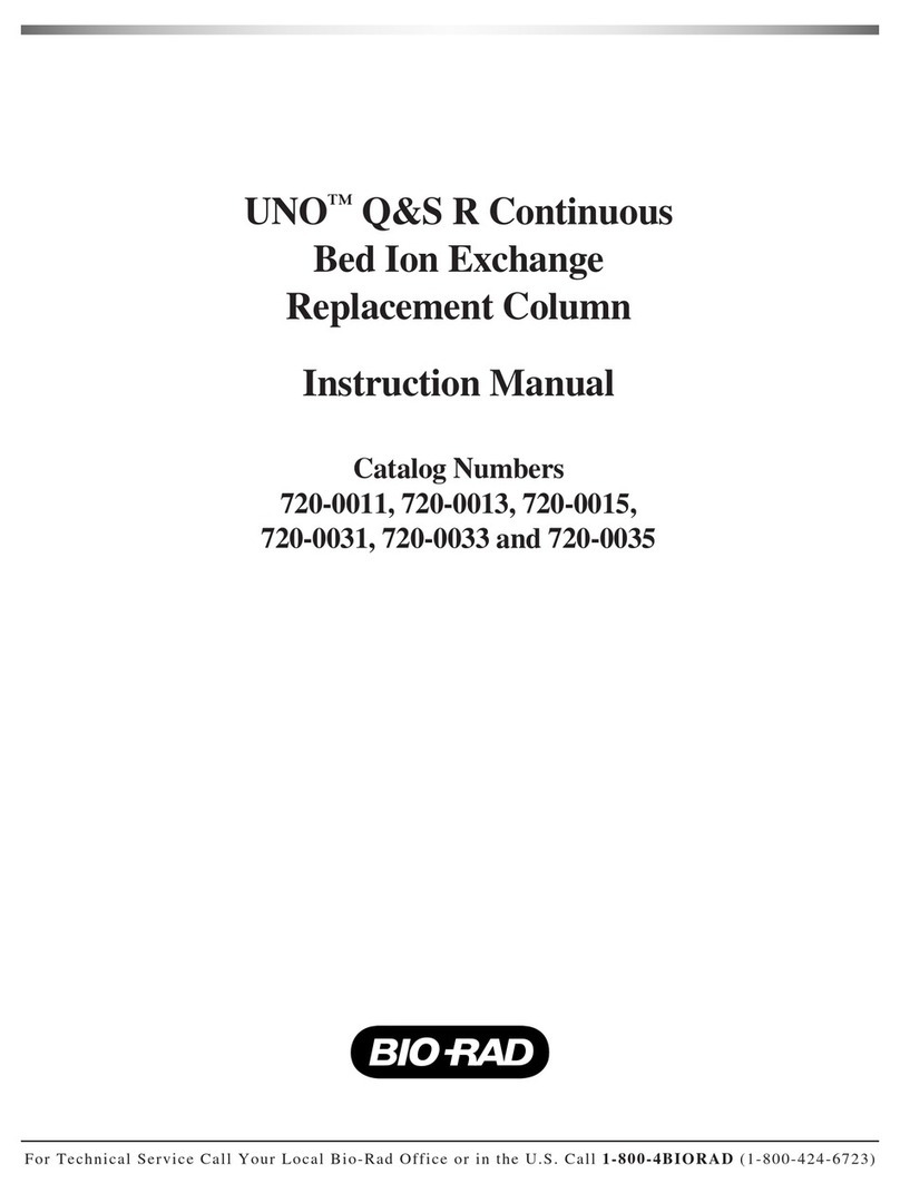 BIO RAD UNO 720-0011 instruction manual
