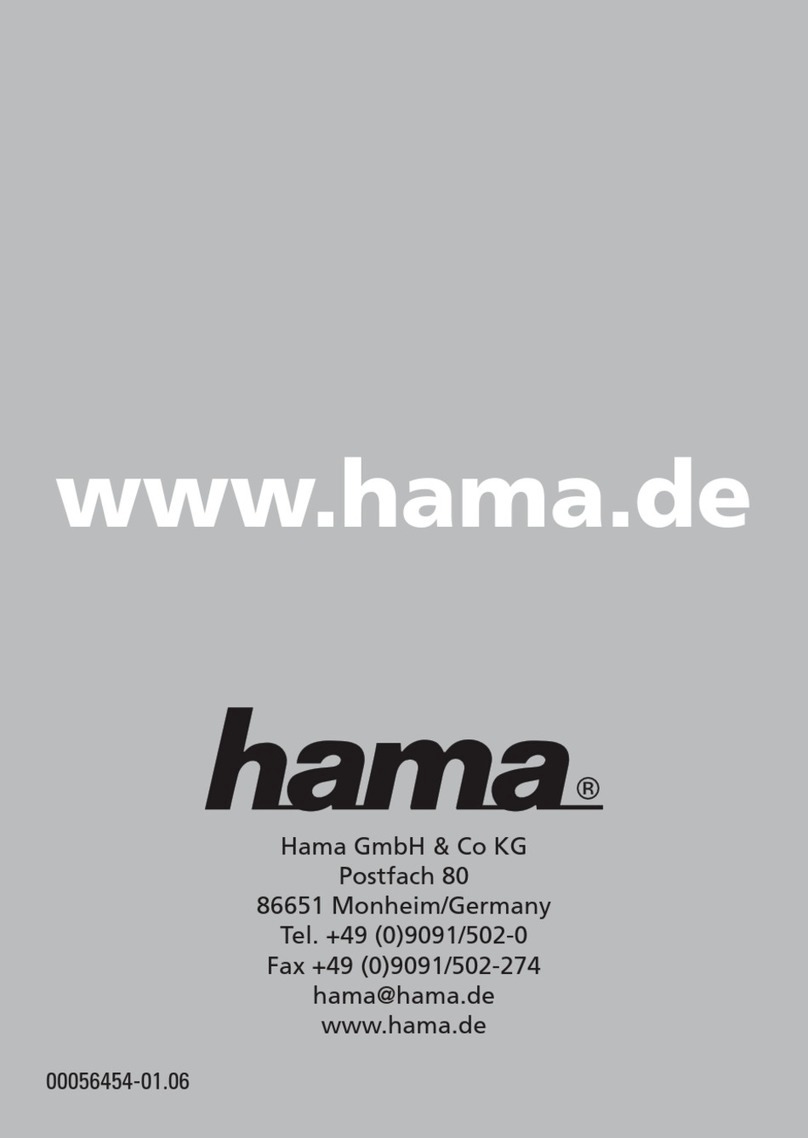 Hama 00056454 instruction manual