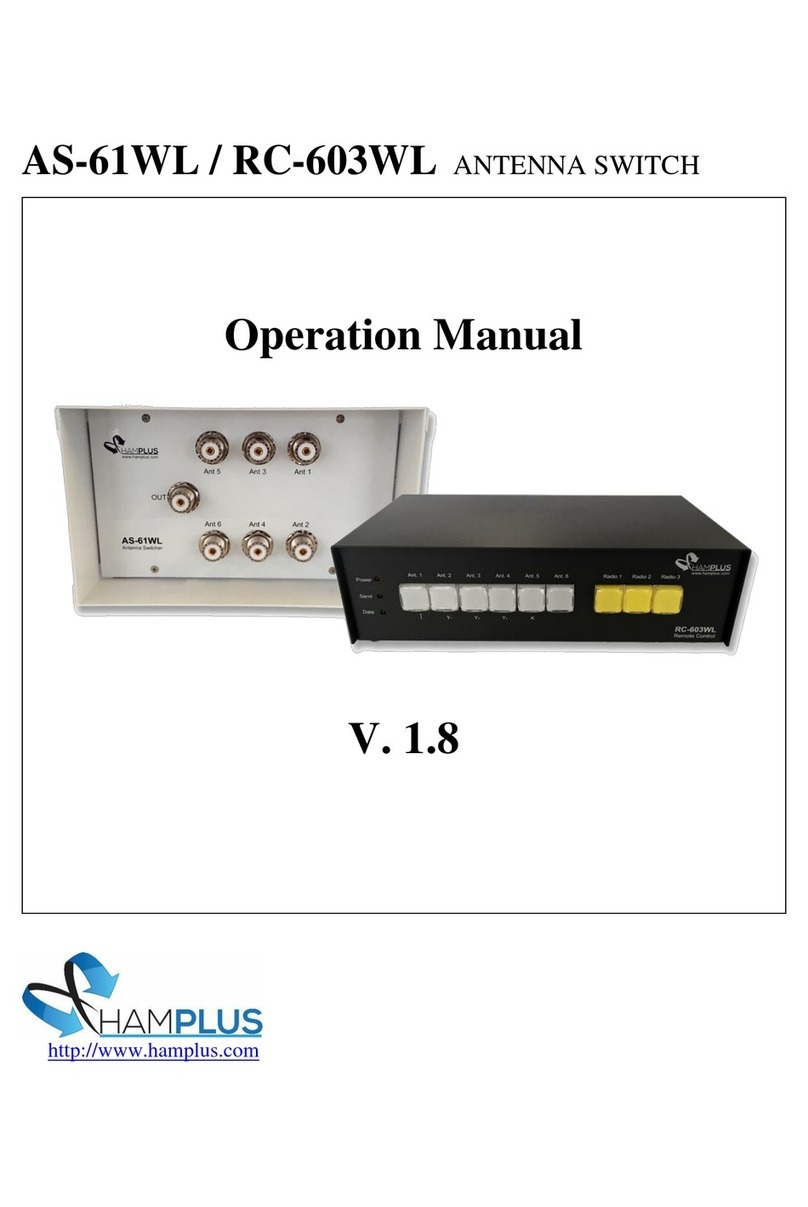 Hamplus AS-61WL Operation manual