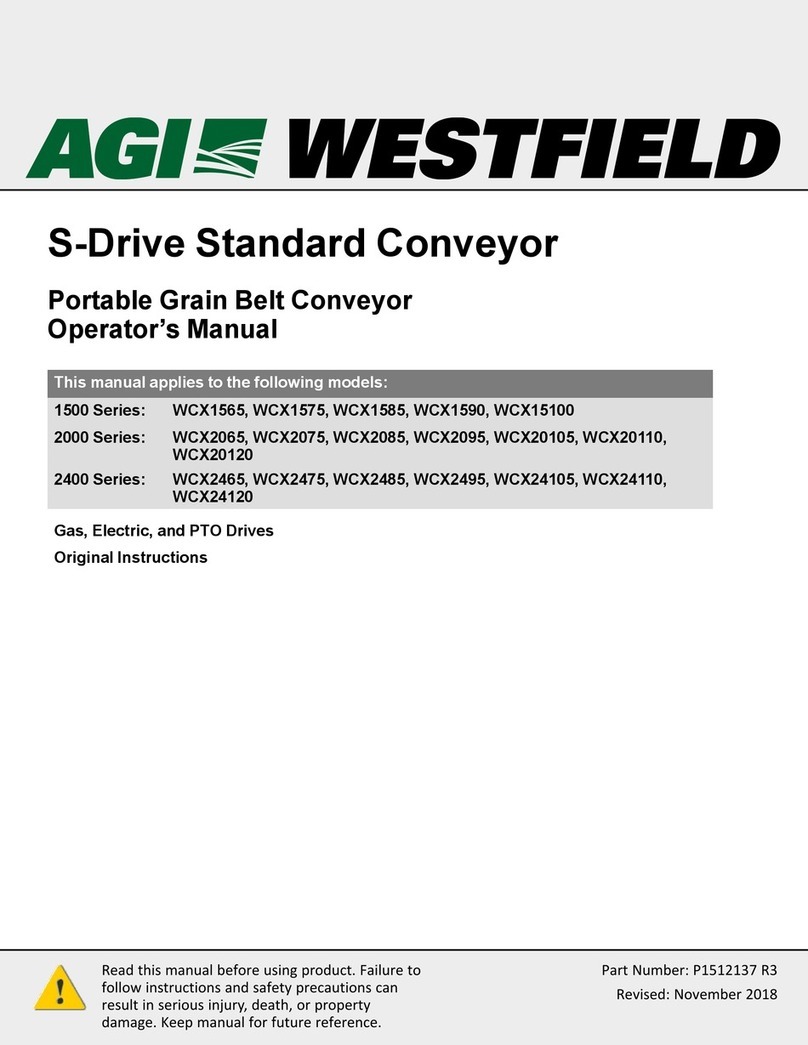 AGI WESTFIELD 1500 Series Operator's manual