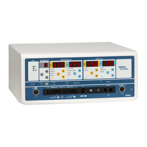 ALSA Excell 400 MCDSe User manual
