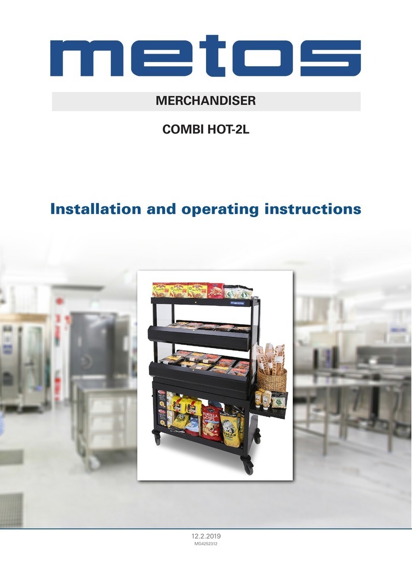 Hatco METOS COMBI HOT 2L Installation and operating instructions Hatco METOS COMBI HOT 2L Installation and operating instructions