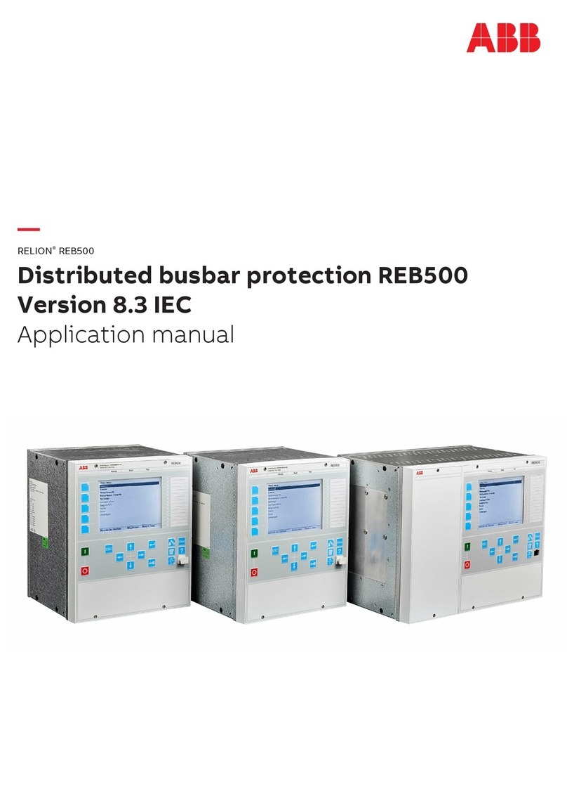 ABB Relion REB500 Instructions for use