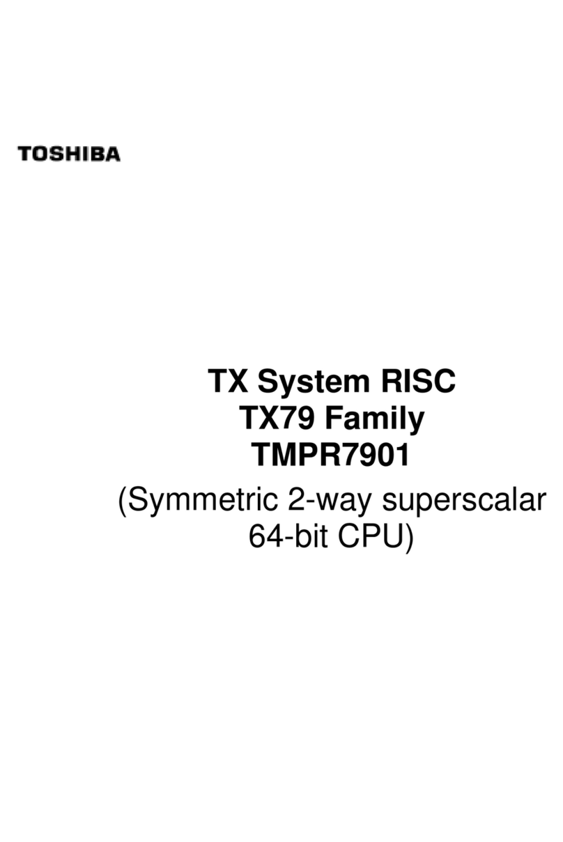 Toshiba TX79 Series User manual