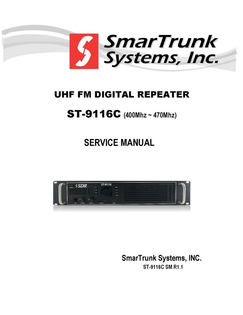 SmarTrunk Systems ST-9116C User manual