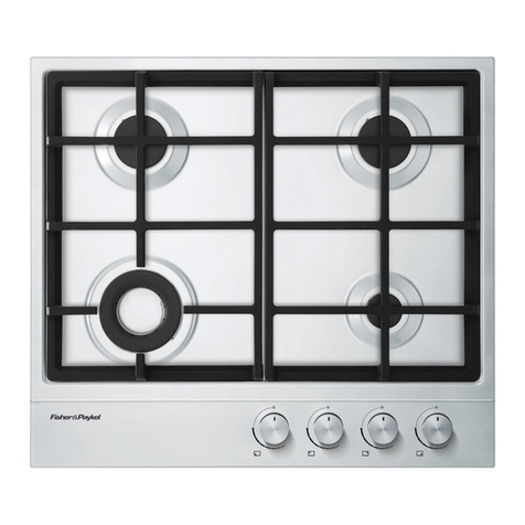Fisher & Paykel CG604DX1 User manual Fisher & Paykel CG604DX1 User manual