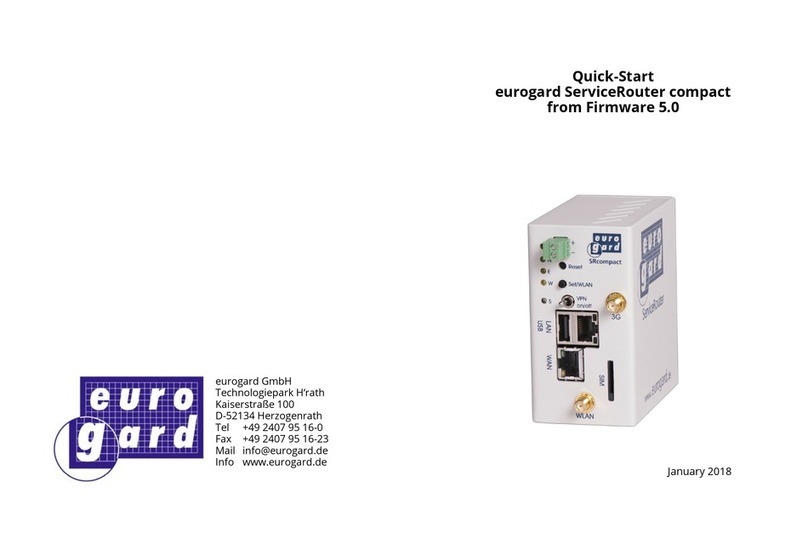 Eurogard ServiceRouter compact quick start