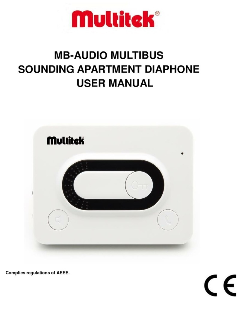 Multitek MB-SES user manual