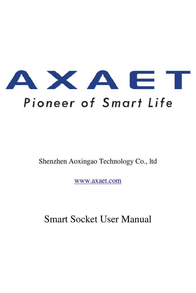 Axaet Smart Socket Series user manual