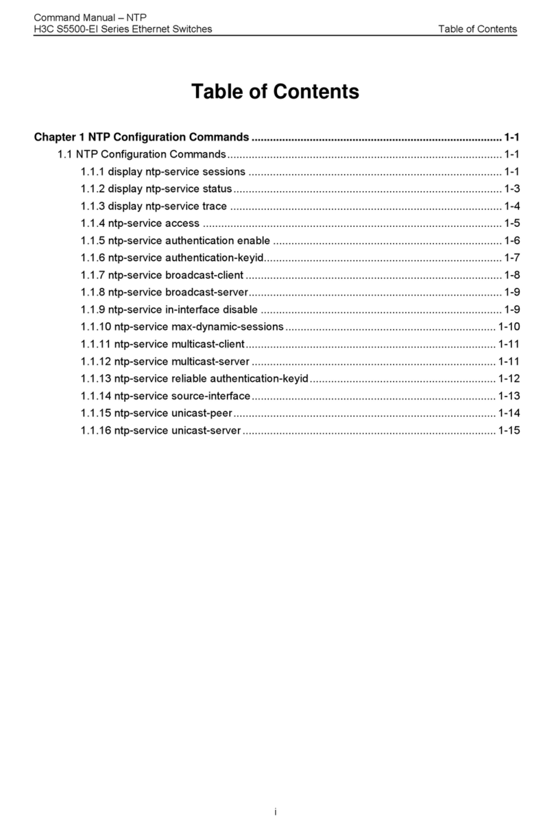 H3C S5500-EI series Installation instructions
