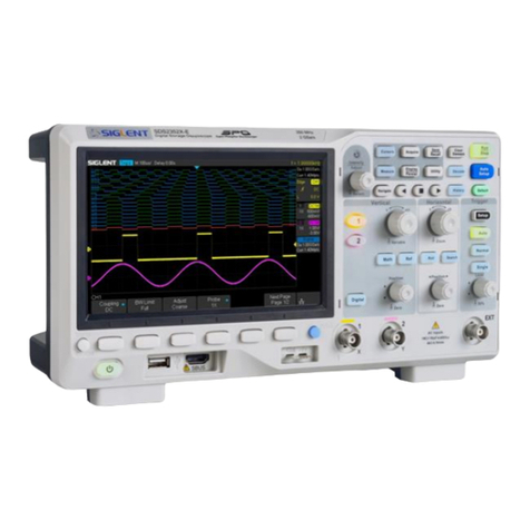 SIGLENT SDS2000X-E Series User manual