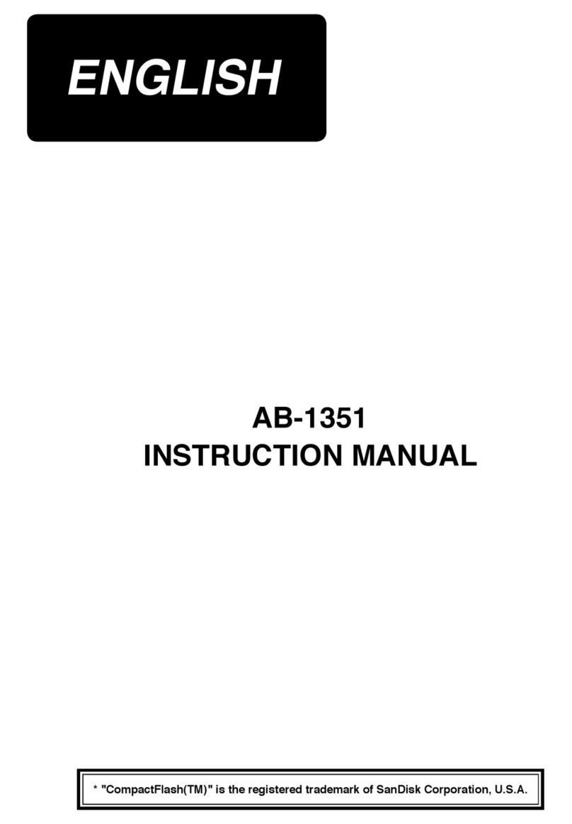 JUKI AB-1351 User manual JUKI AB-1351 User manual