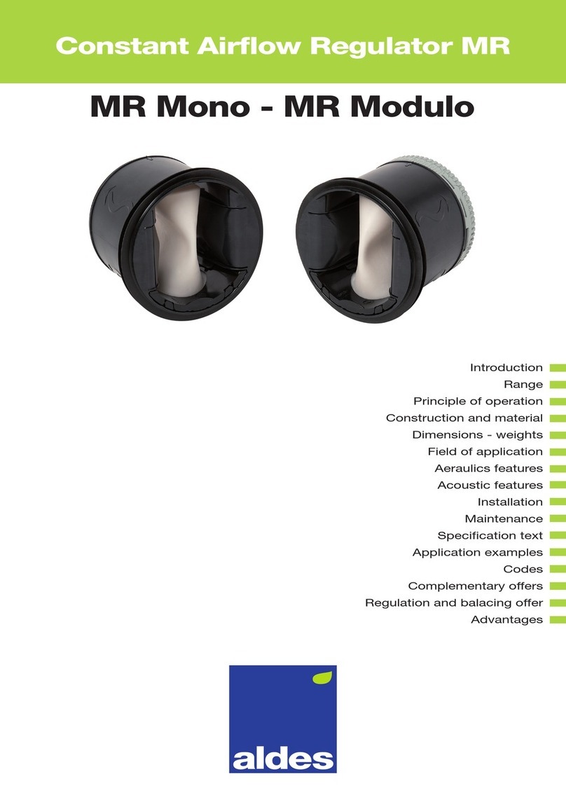 aldes MR Mono manual