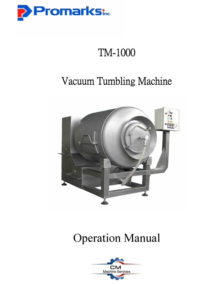 CM Promarks TM-1000 Operation manual