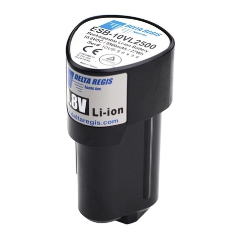 Delta Regis ESB-10VL2500 Operation manual