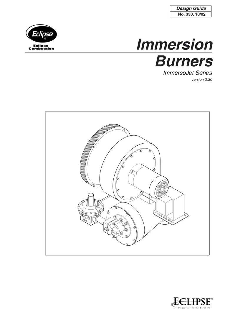 Eclipse Combustion ImmersoJet Series Design guide