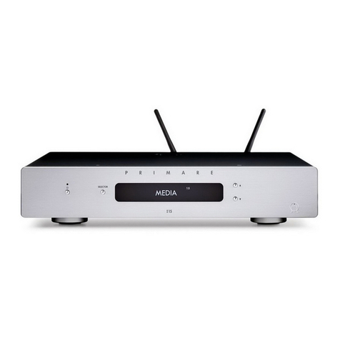 Primare I15 User manual