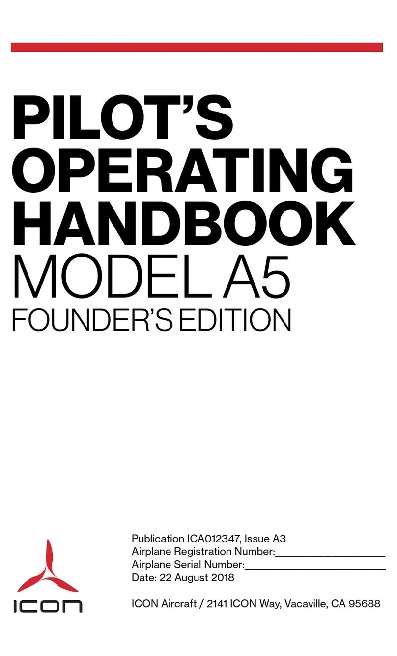 ICON A5 Pilot operating handbook