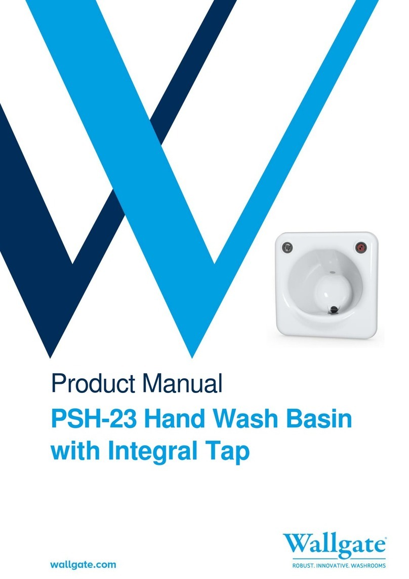 Wallgate PSH-23 product manual