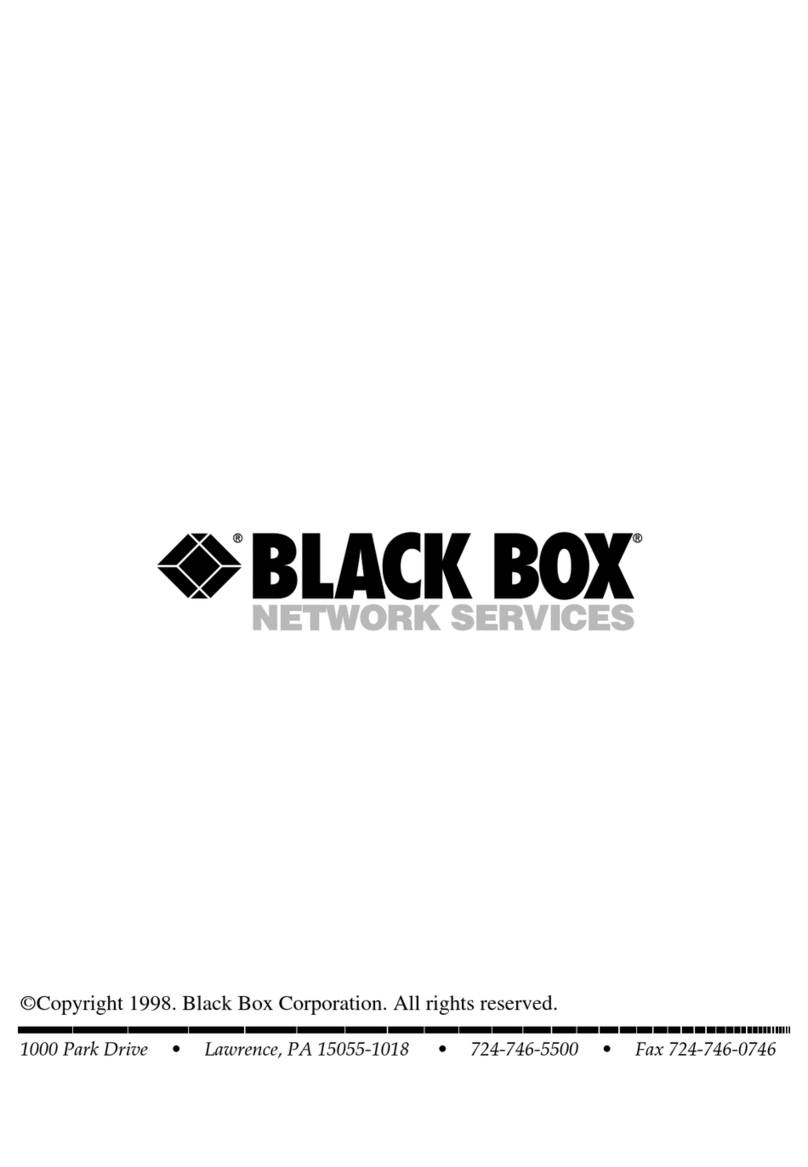 Black Box IC155A User manual