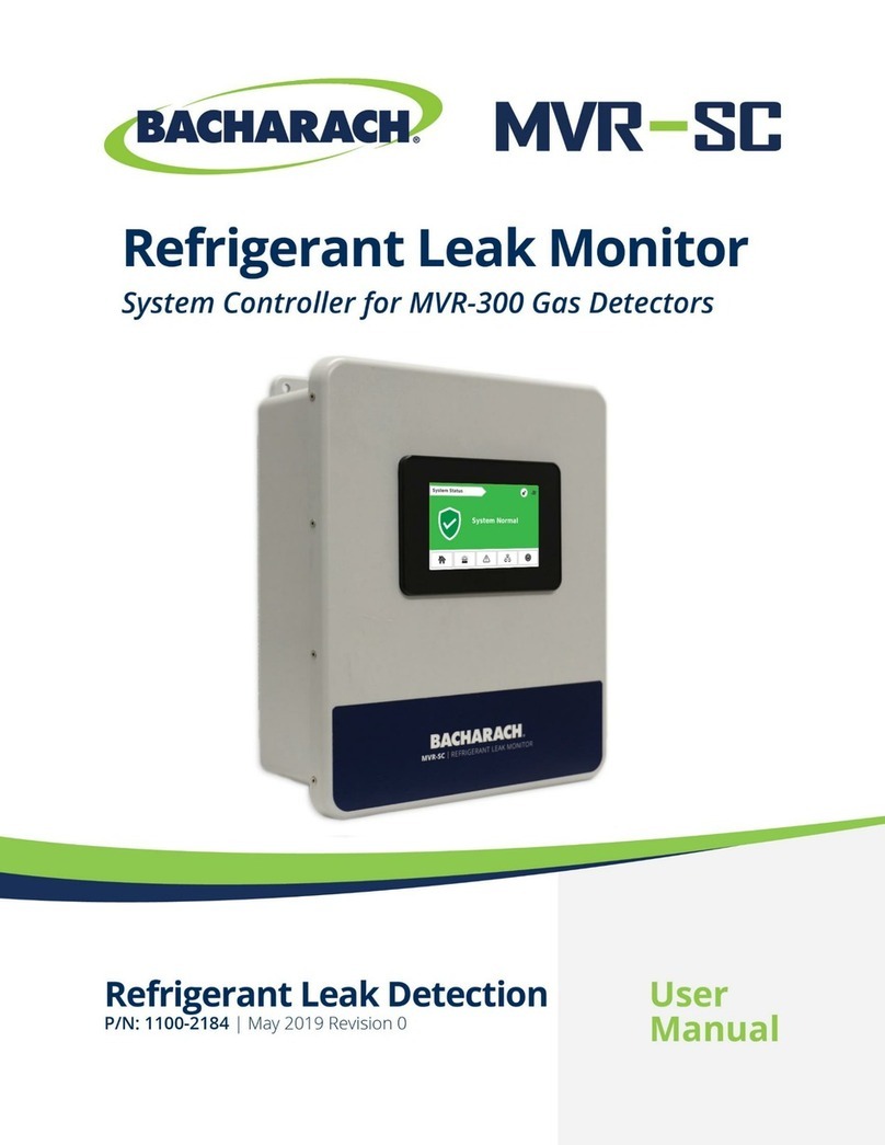 Bacharach MVR-SC user manual