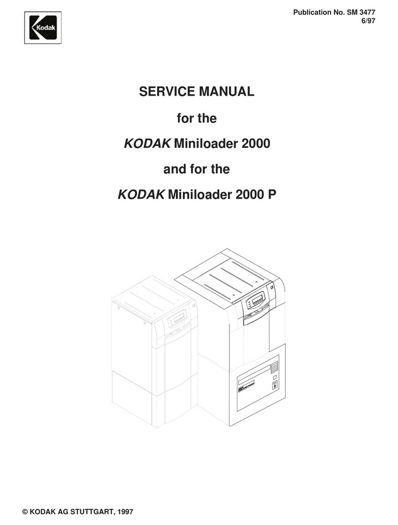 Kodak Miniloader 2000 User manual