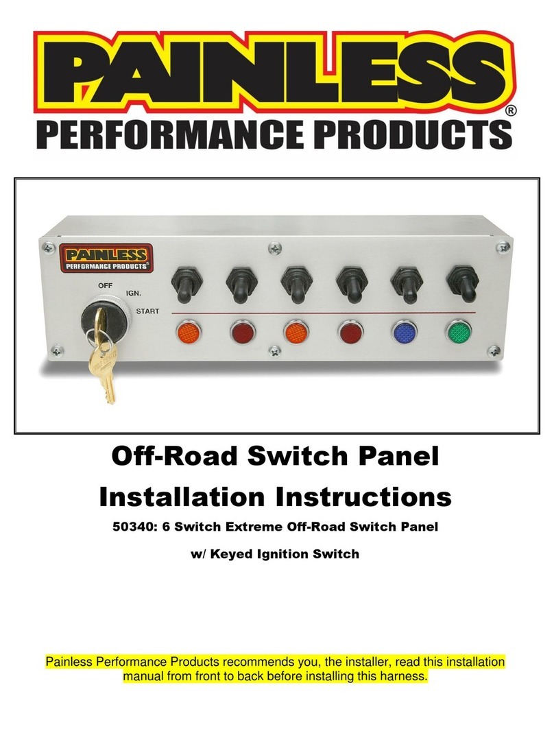 Painless 50340 installation instructions