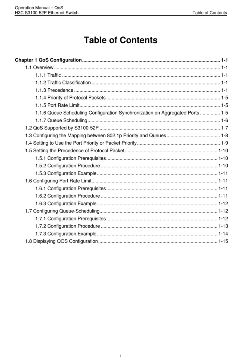 H3C S3100-52P User manual H3C S3100-52P User manual