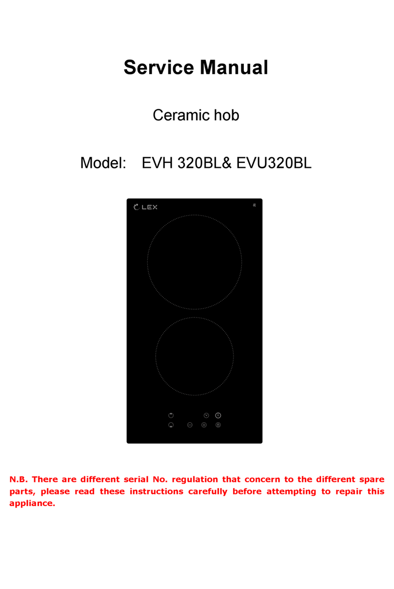Lex EVU320BL Service manual