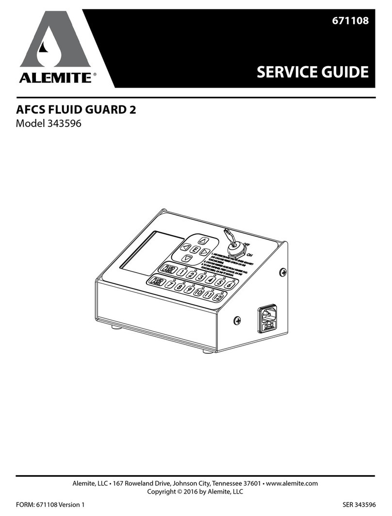 Alemite AFCS Fluid Guard 2 User manual