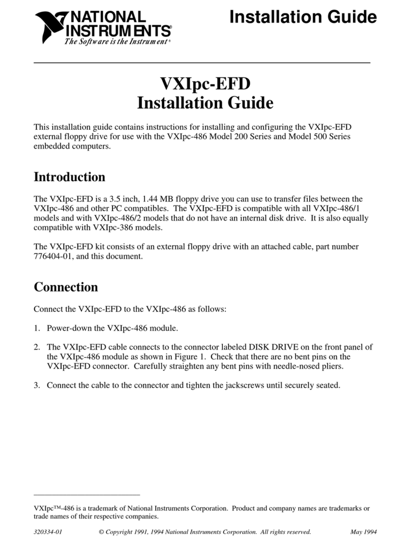 NI VXI-EFD installation guide