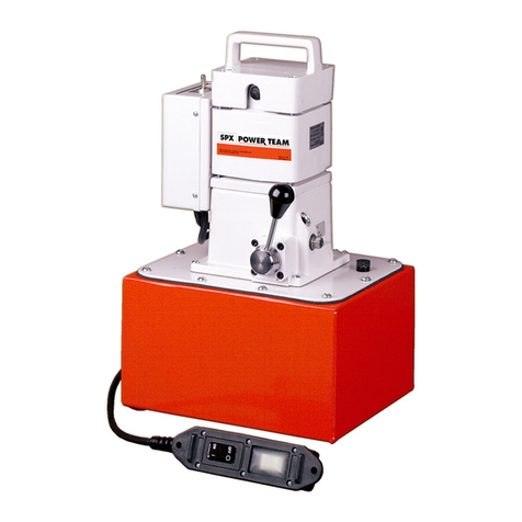 SPX Power Team PE18 Series User manual