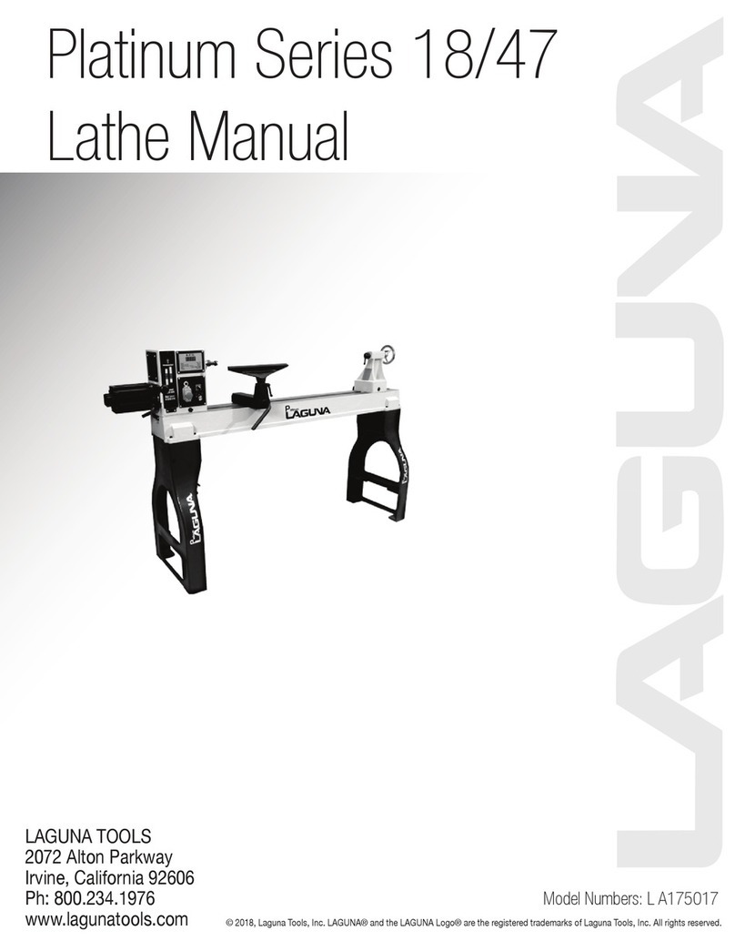 Laguna Tools Platinum 18/47 Series manual Laguna Tools Platinum 18/47 Series manual