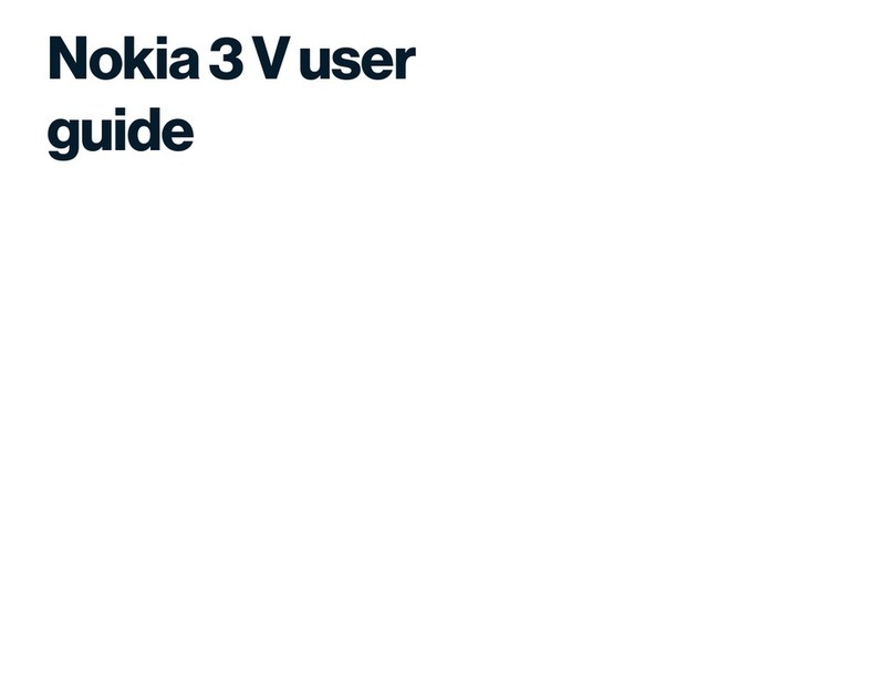Nokia 3 V User manual