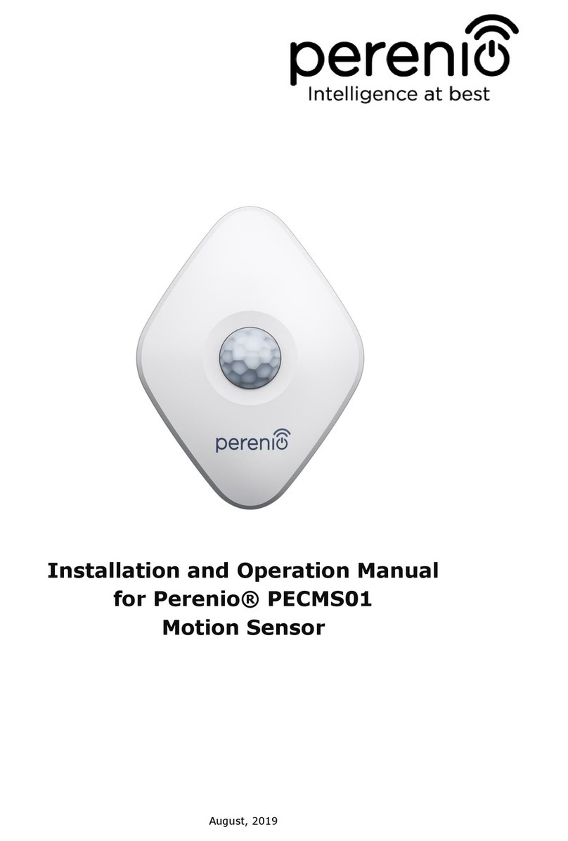 Perenio PECMS01 Installation and operation manual