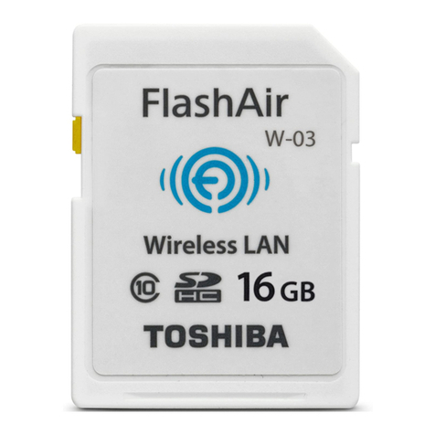 Toshiba FlashAir W-02 Series manual