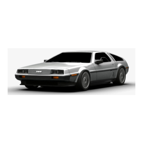 Delorean DMC-12 1981 Technical information manual