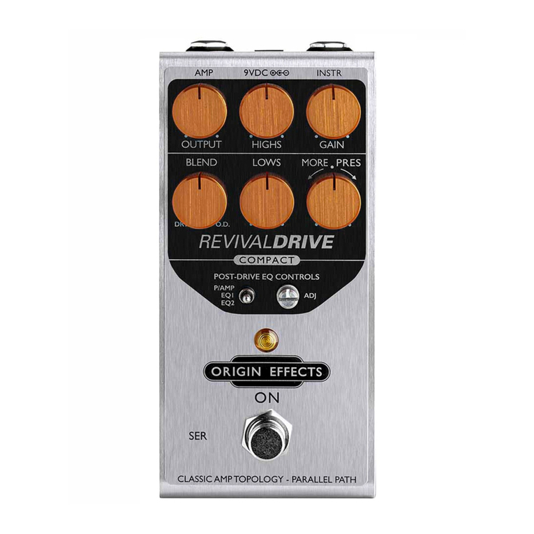 Origin Effects RevivalDRIVE Compact manual