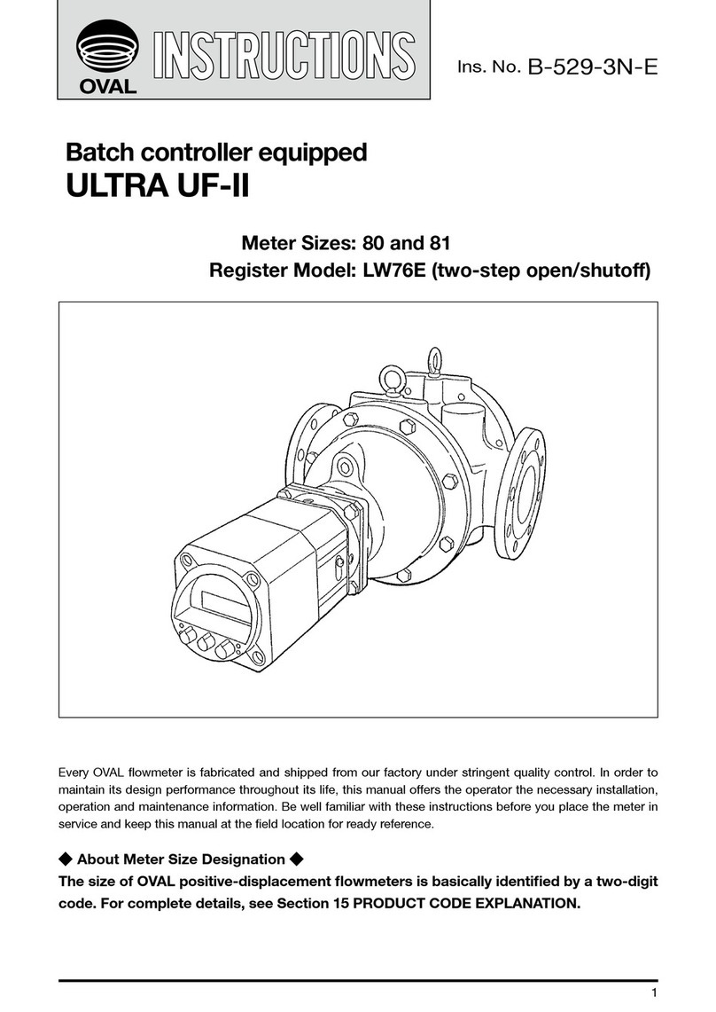 Oval Ultra Oval LW76E manual