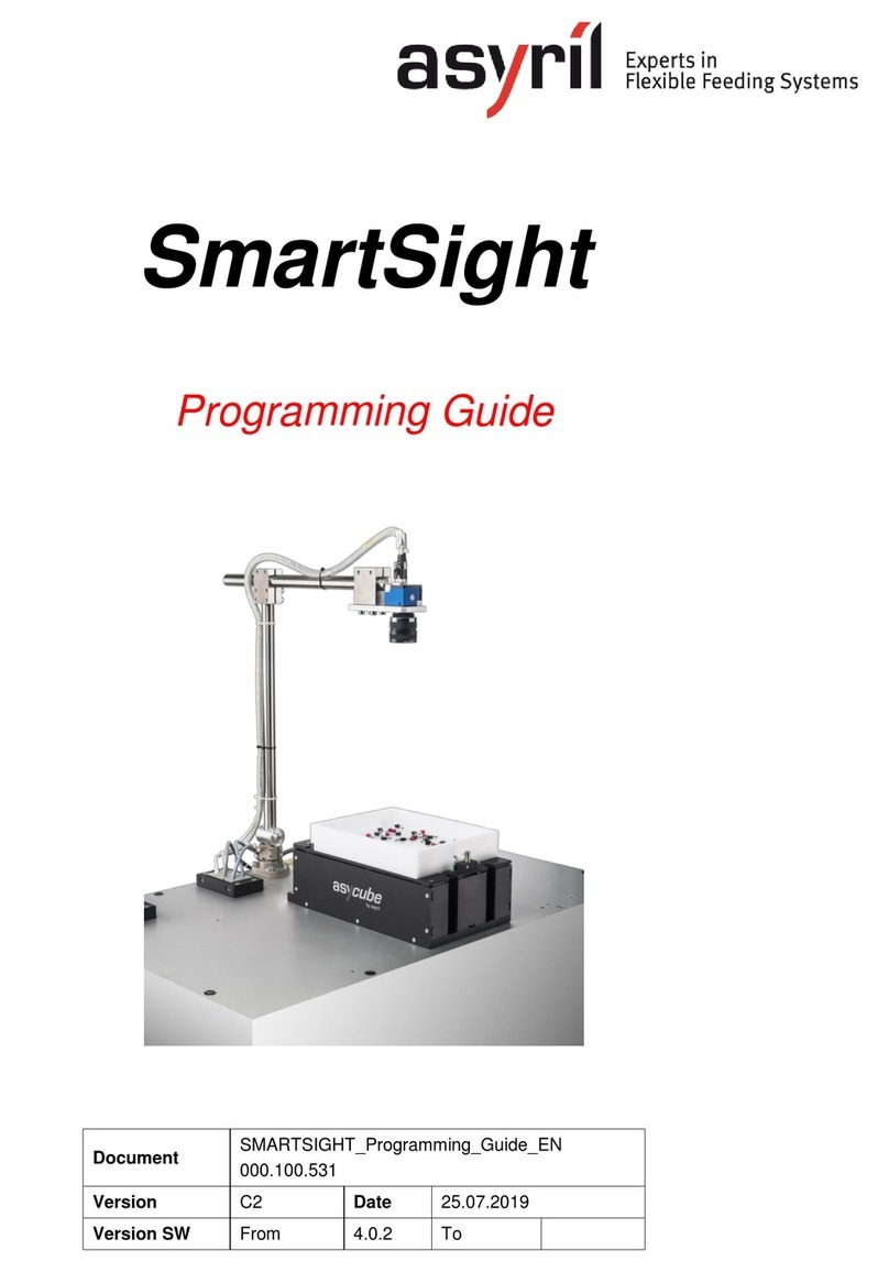 Asyril SmartSight Operating instructions
