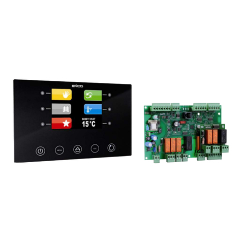 Evco EVFTFT618 Installer manual