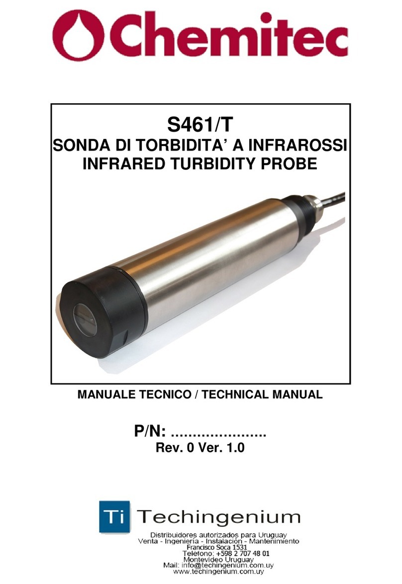 Chemitec S461T Technical manual