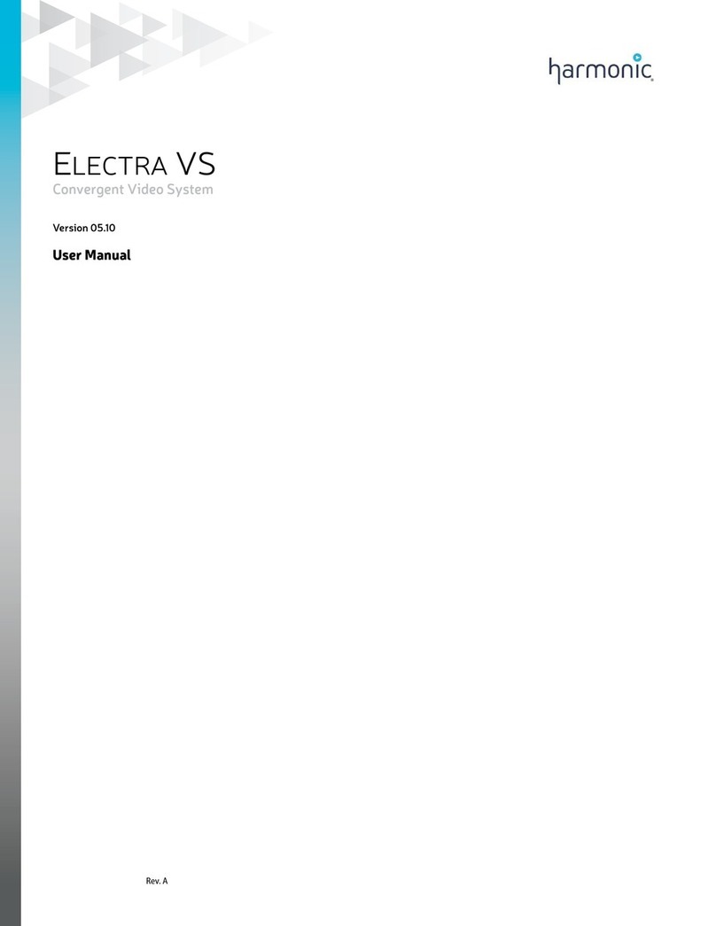 Harmonic ELECTRA VS user manual
