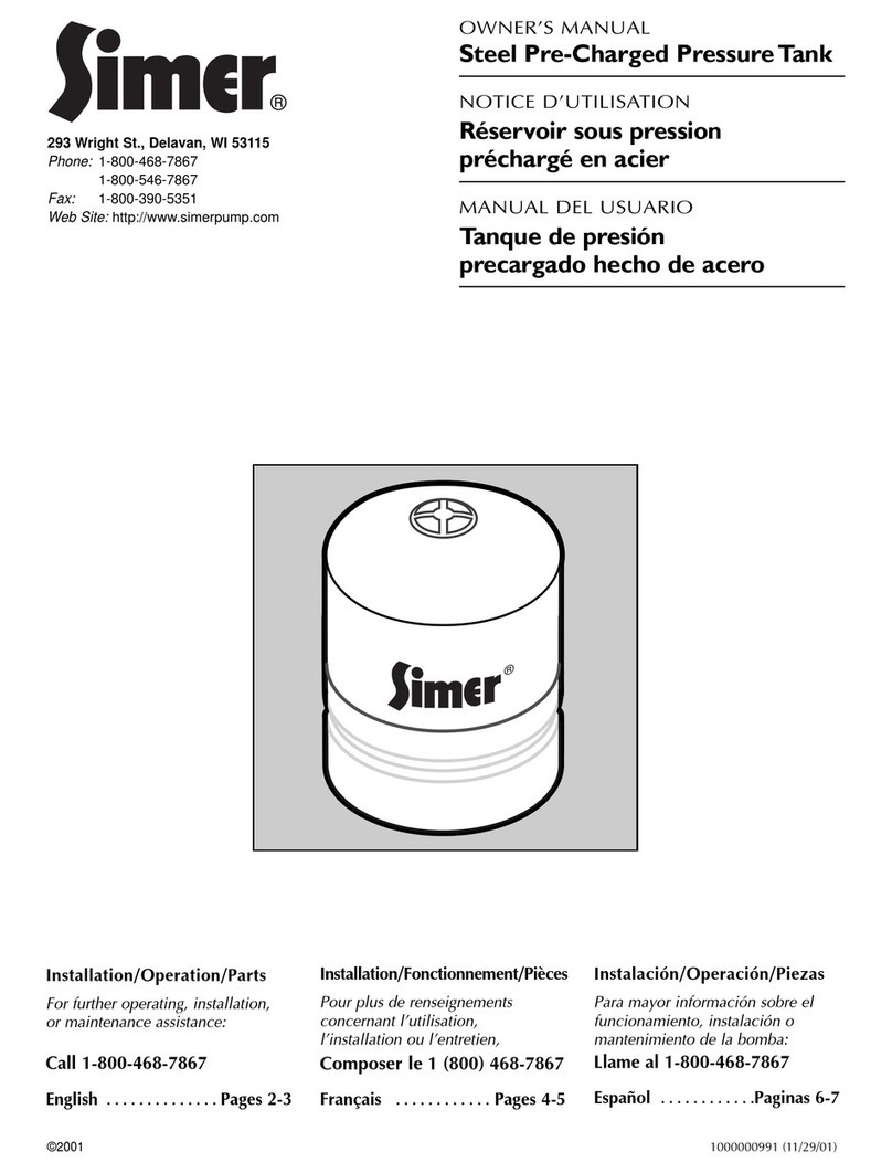Simer LT2 owner's manual
