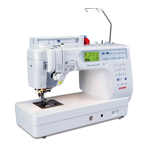 Janome MC6600 User manual Janome MC6600 User manual