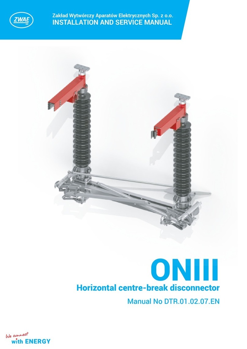 ZWAE ONIII Installation and service manual
