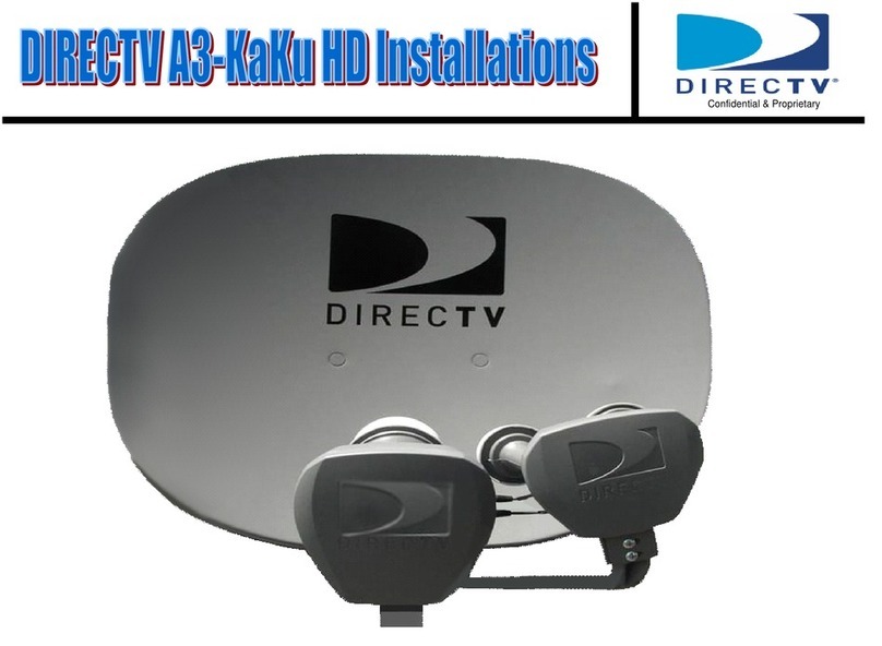 DirecTV A3-KaKu HD Installation guide