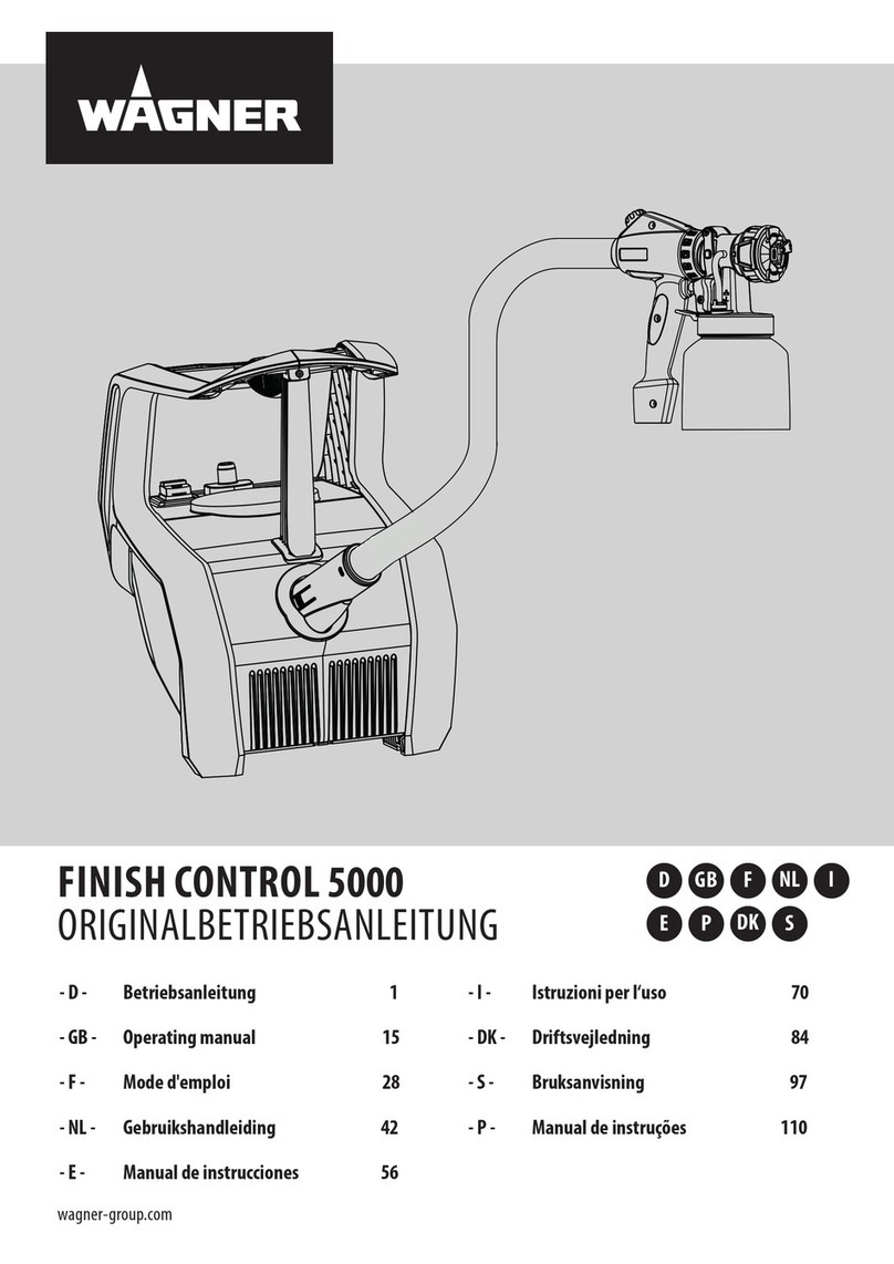 WAGNER FinishControl 5000 User manual WAGNER FinishControl 5000 User manual
