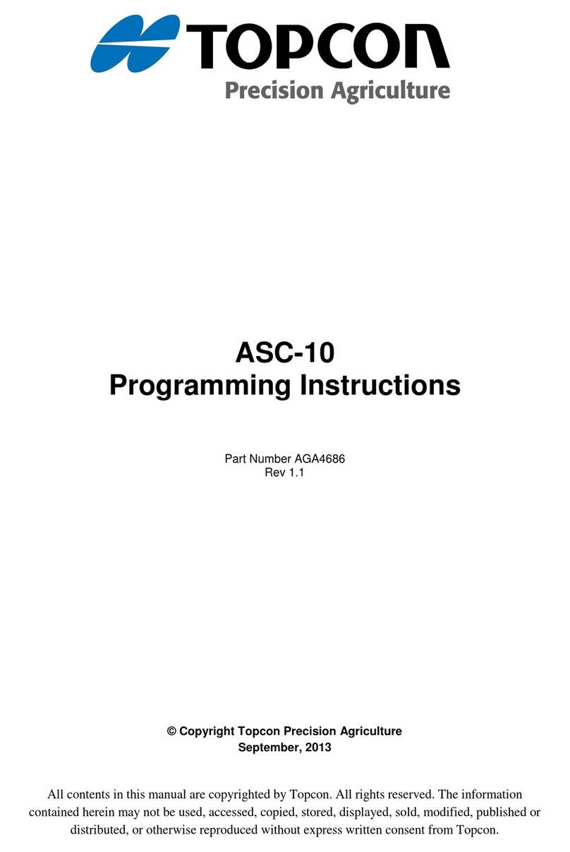 Topcon ASC-10 Installation manual