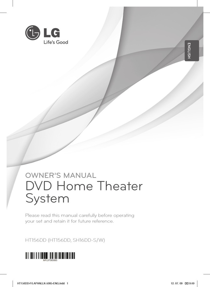 LG HT156DD User manual